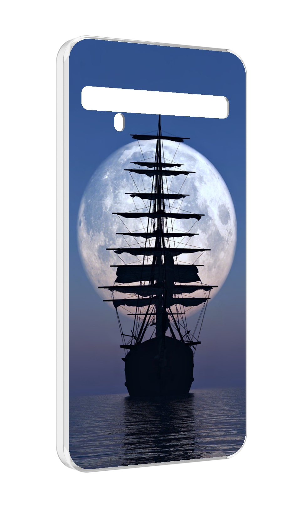 

Чехол MyPads Парус-в-море для TCL 10 Pro / TCL 10 + Plus, Прозрачный, Tocco