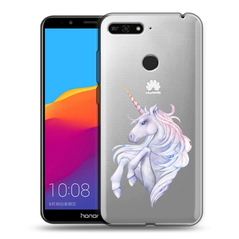 фото Прозрачный чехол для huawei y6 prime 2018 100gadgets