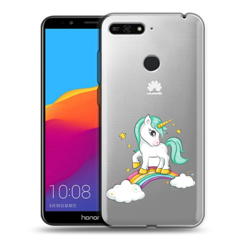 фото Прозрачный чехол для huawei y6 prime 2018 100gadgets