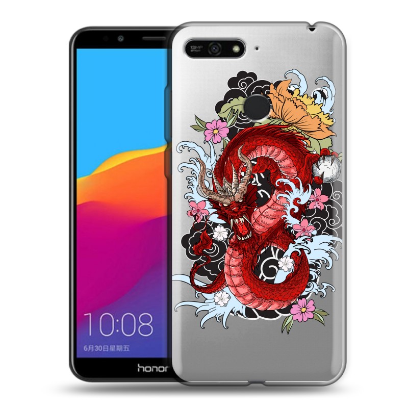 фото Прозрачный чехол для huawei y6 prime 2018 100gadgets