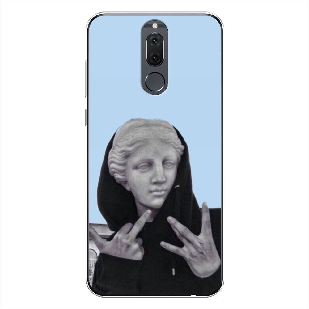 

Чехол Awog на Huawei Nova 2i "SWAG статуя", Голубой, 64150-9