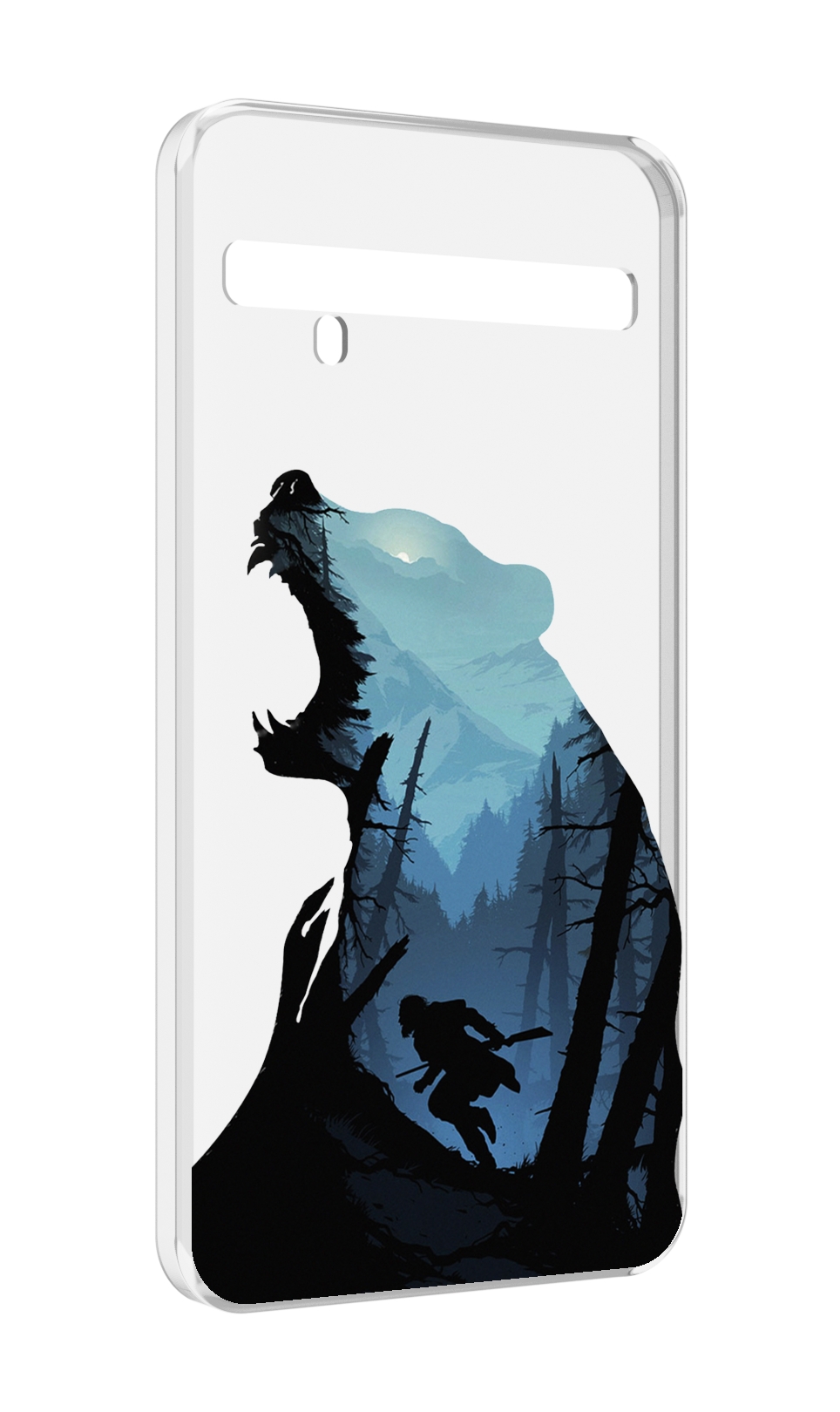 

Чехол MyPads Ночной-медведь для TCL 10 Pro / TCL 10 + Plus, Прозрачный, Tocco