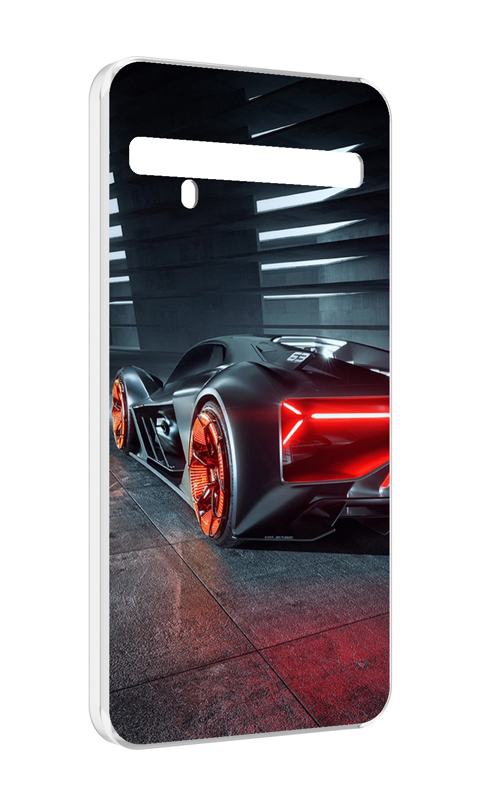 

Чехол MyPads Ночной-город мужской для TCL 10 Pro / TCL 10 + Plus, Прозрачный, Tocco