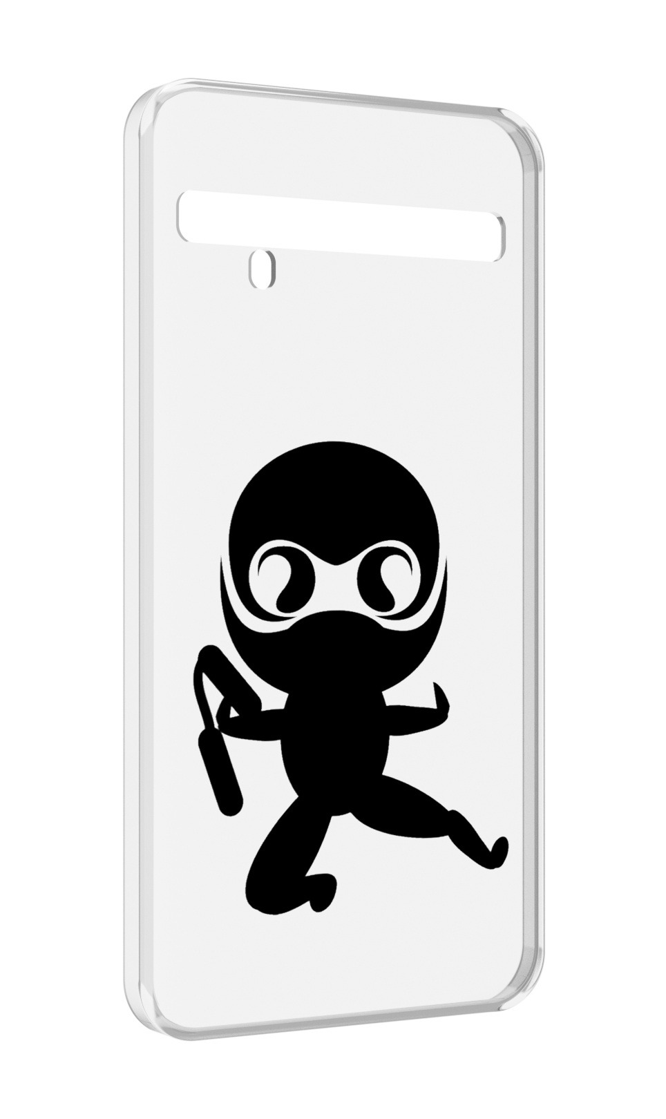 

Чехол MyPads Ниндзя для TCL 10 Pro / TCL 10 + Plus, Прозрачный, Tocco