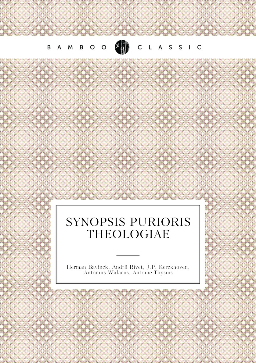 

Synopsis purioris theologiae