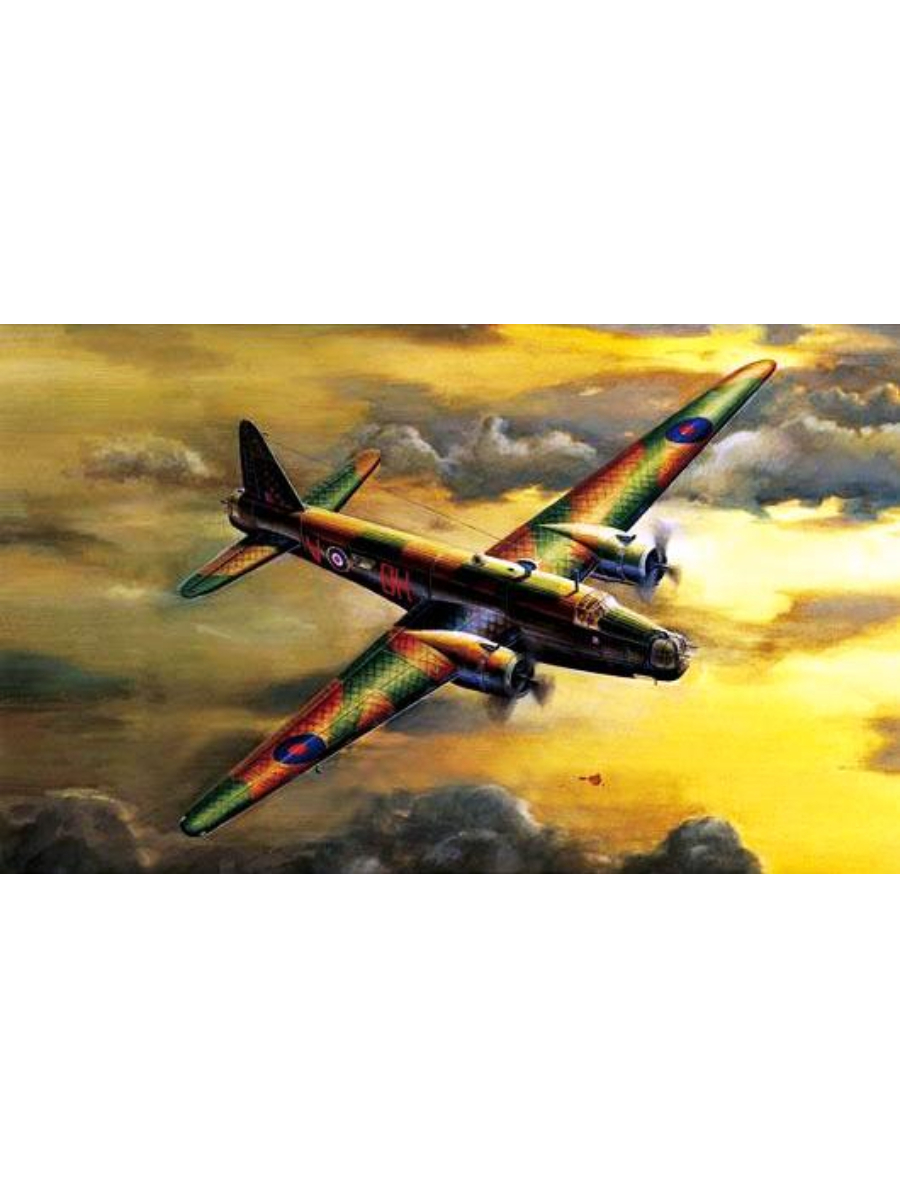 

Сборная модель Trumpeter самолета Веллингтон Мк 3 1/72