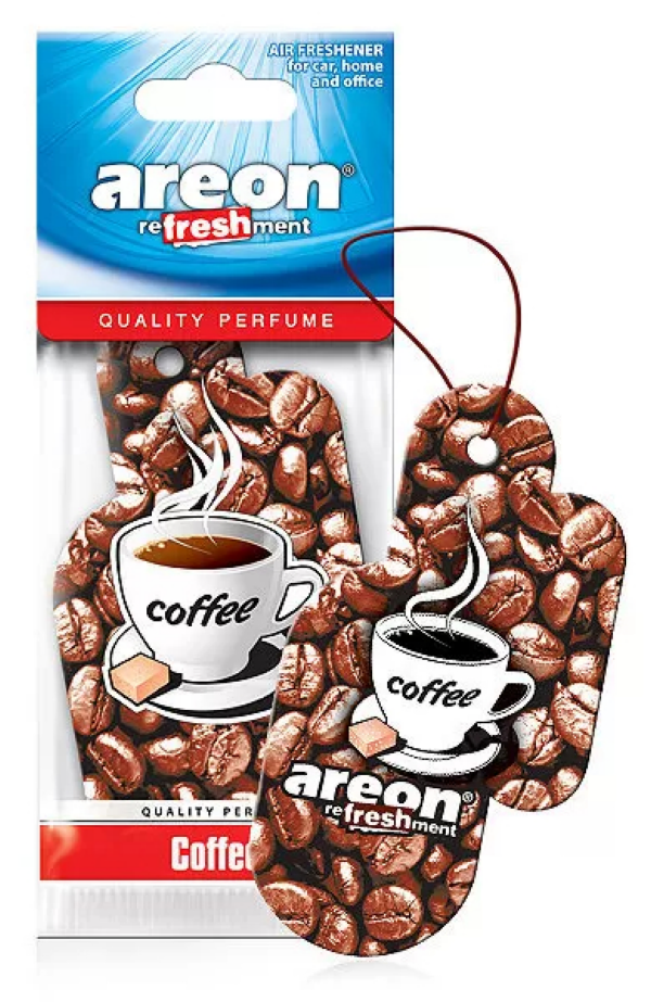 

Ароматизатор Areon Refreshment Coffee Бумажный Подвесной Кофе AREON арт. AREDRCOFFEE, Коричневый