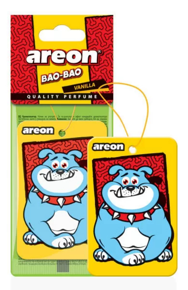 

Ароматизатор в машину Areon AREBAOBAOVANILLA, Разноцветный