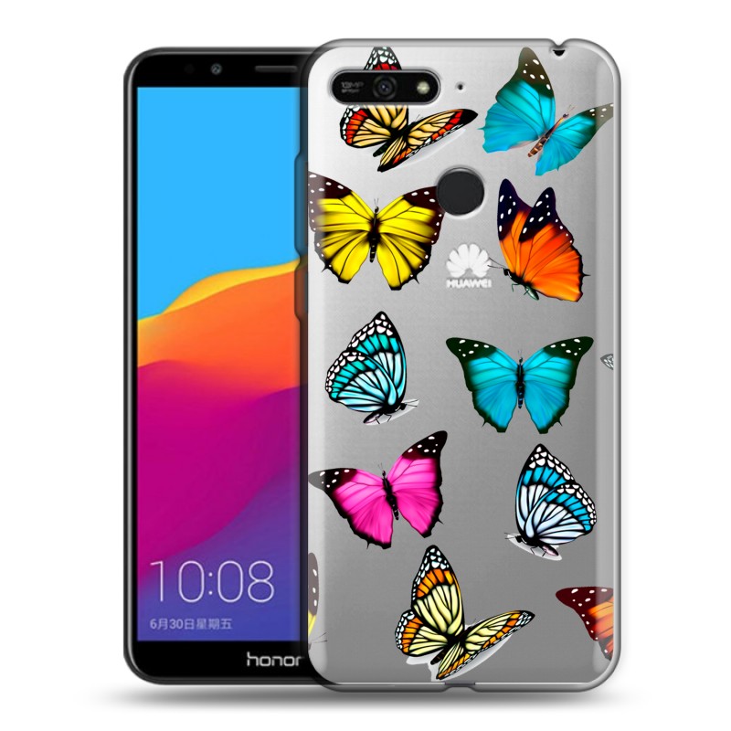 фото Прозрачный чехол для huawei y6 prime 2018 100gadgets