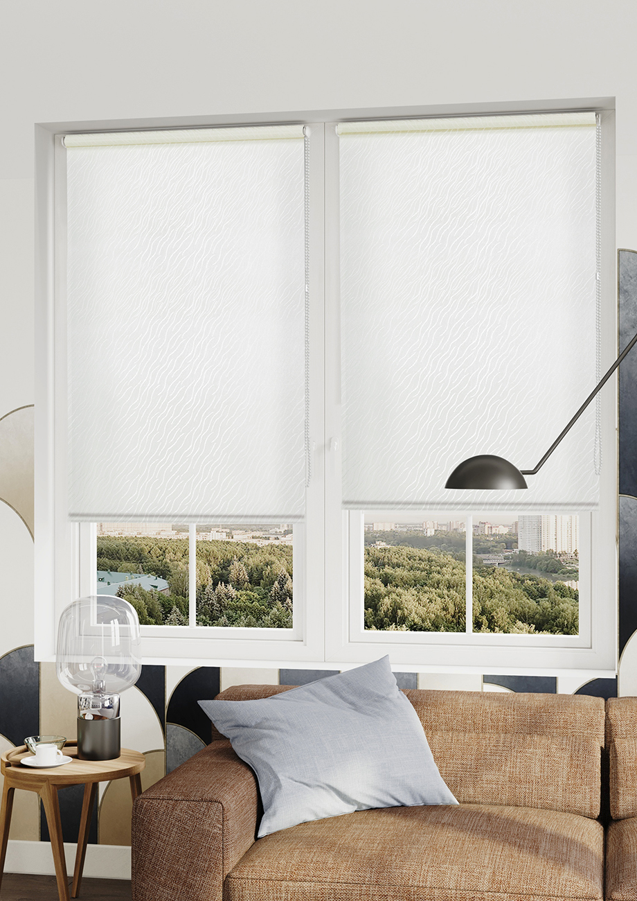 

Рулонные шторы Eskar Таск, крем, 50х160 см