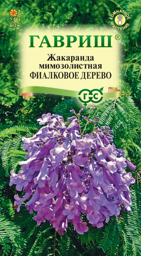 

Семена жакаранда Фиалковое дерево Гавриш 1912237650-10 10 уп.