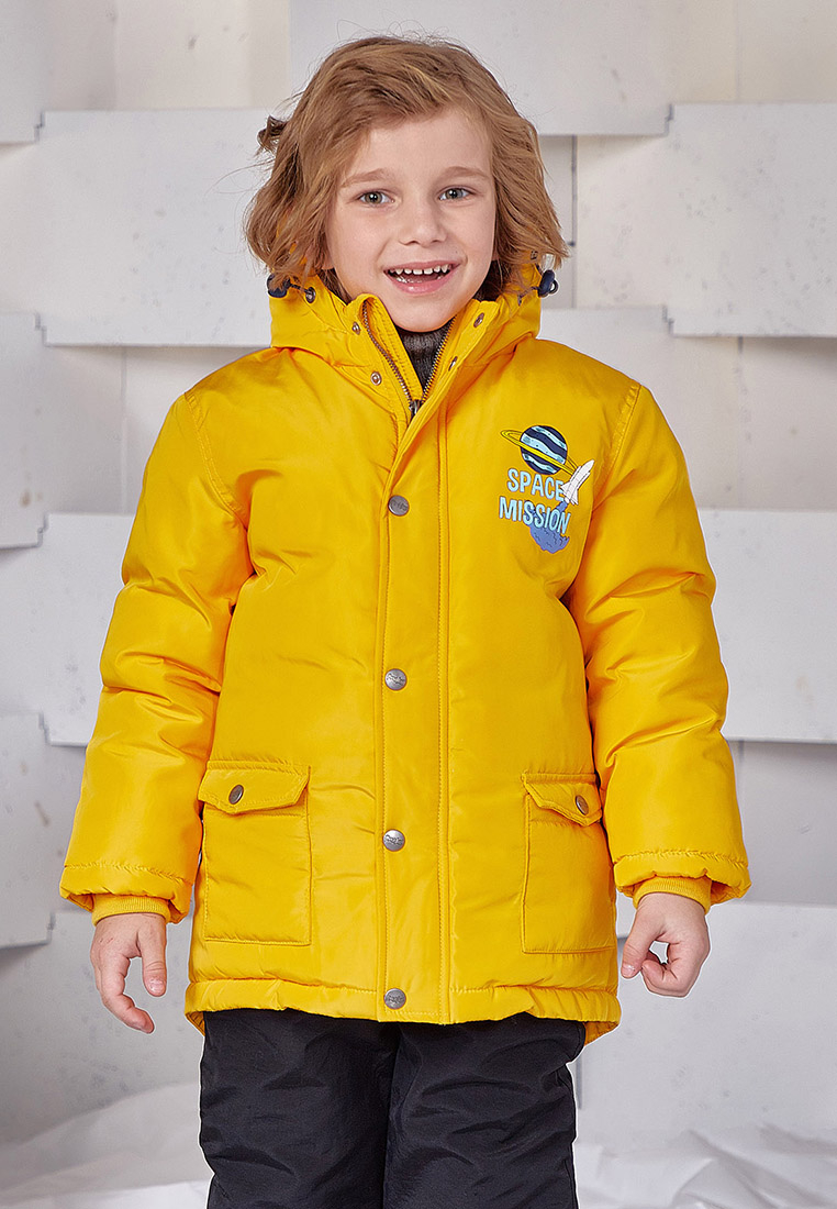 

Парка детская Max&jessi AW20C489 желтый р.98, AW20C489