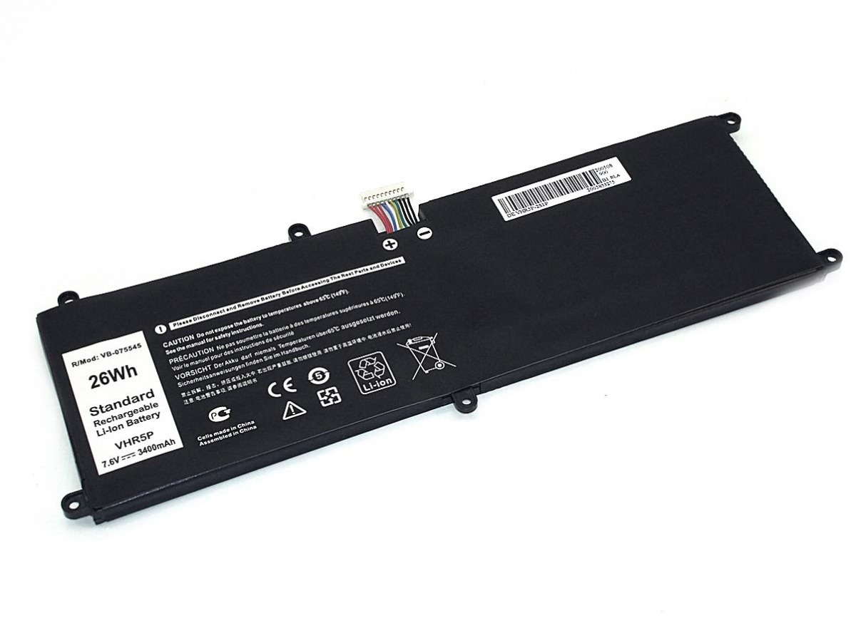 

Аккумуляторная батарея RFH3V для ноутбука Dell Latitude 11 5175, 5179 Series 7.6V (3400mAh