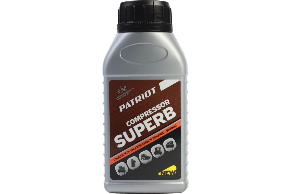 Масло COMPRESSOR OIL GTD 250/ VG 100 250 мл Patriot (1165) 850030625