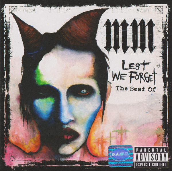 

Manson Marilyn Lest We Forget (The Best Of)