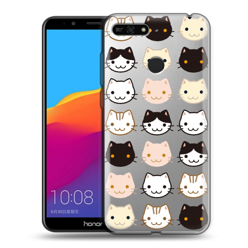фото Прозрачный чехол для huawei y6 prime 2018 100gadgets
