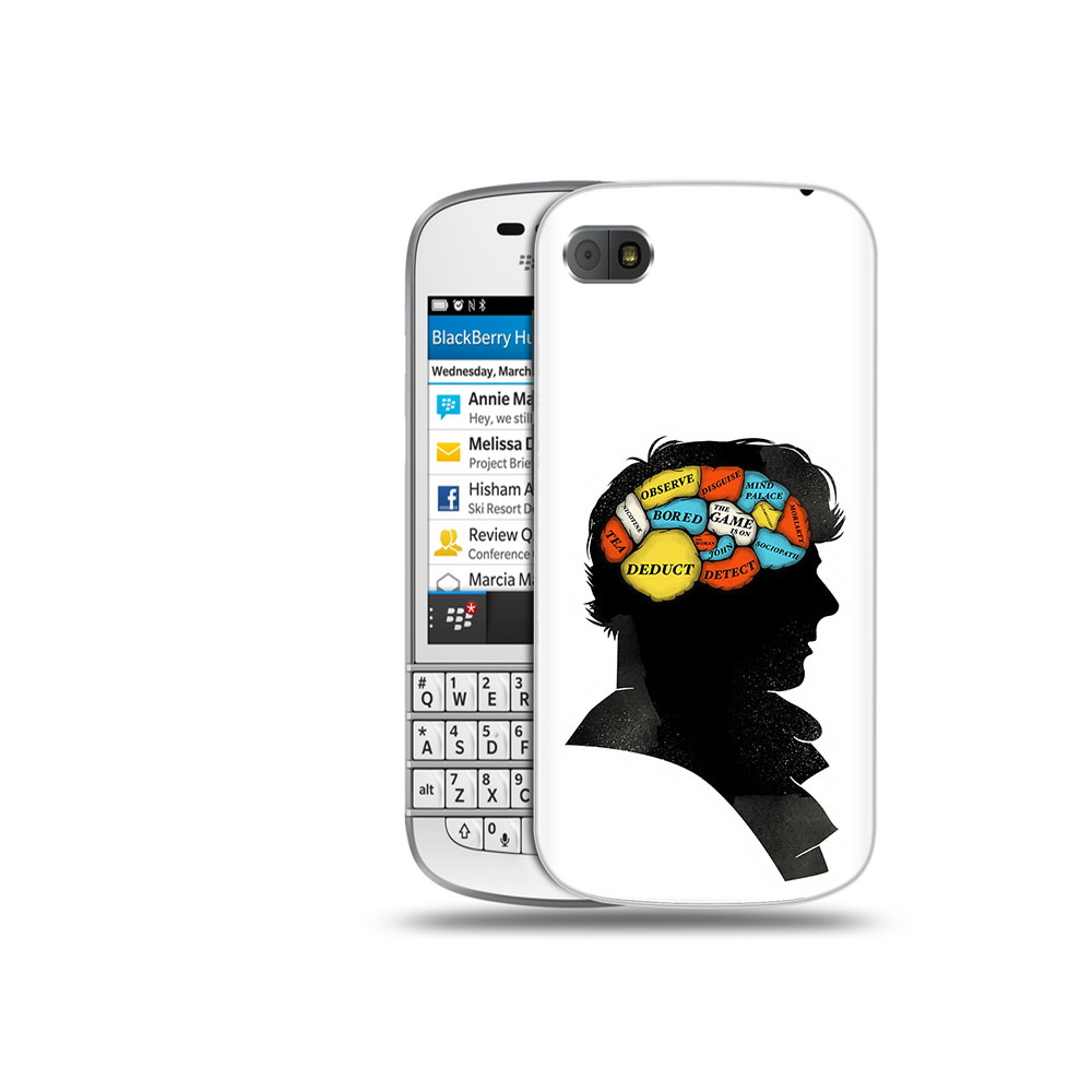 

Чехол MyPads Tocco для BlackBerry Q10 темный рисунок, Прозрачный, Tocco
