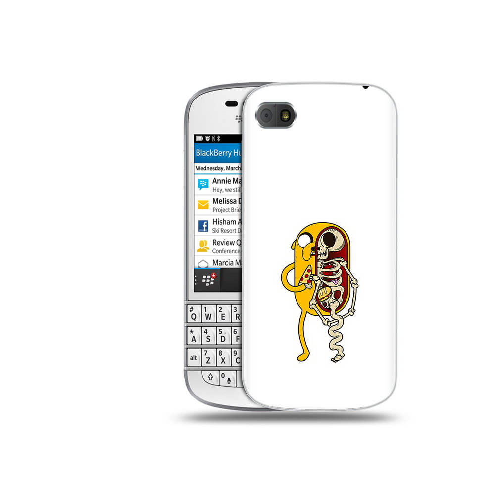 

Чехол MyPads Tocco для BlackBerry Q10 Джейк скелет, Прозрачный, Tocco