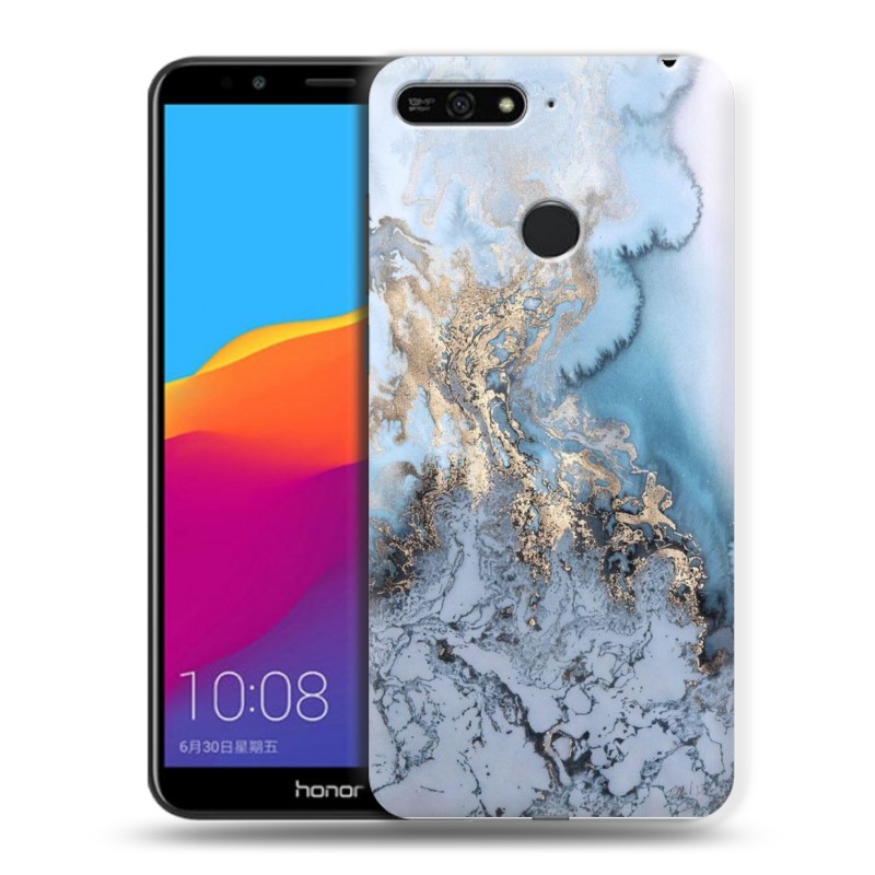 фото Пластиковый транспарентный чехол для huawei honor 7a pro/7c/y6 prime (2018) 100gadgets