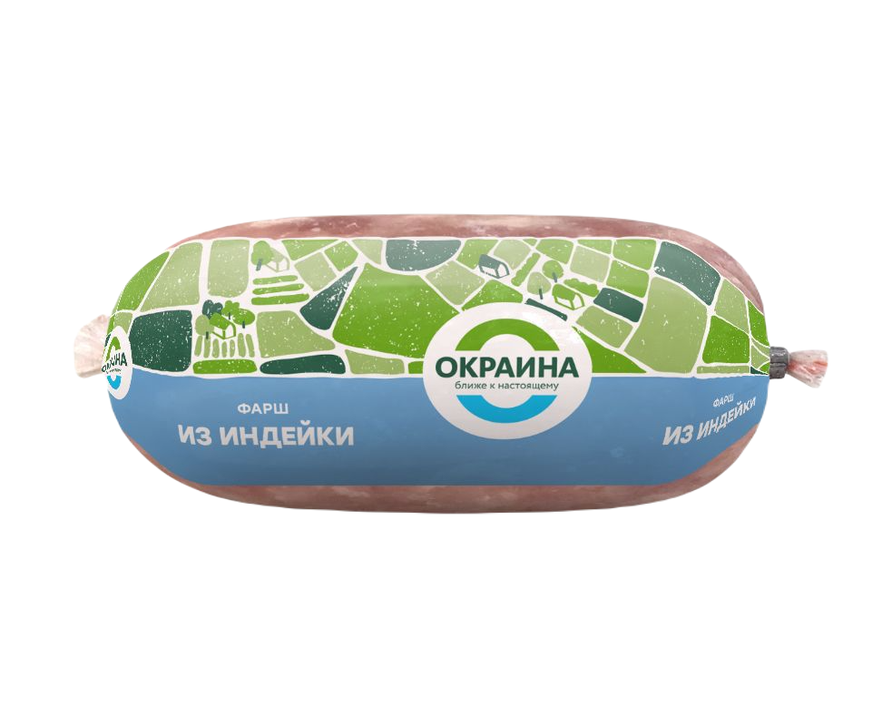 

Фарш из индейки Окраина замороженный 500г