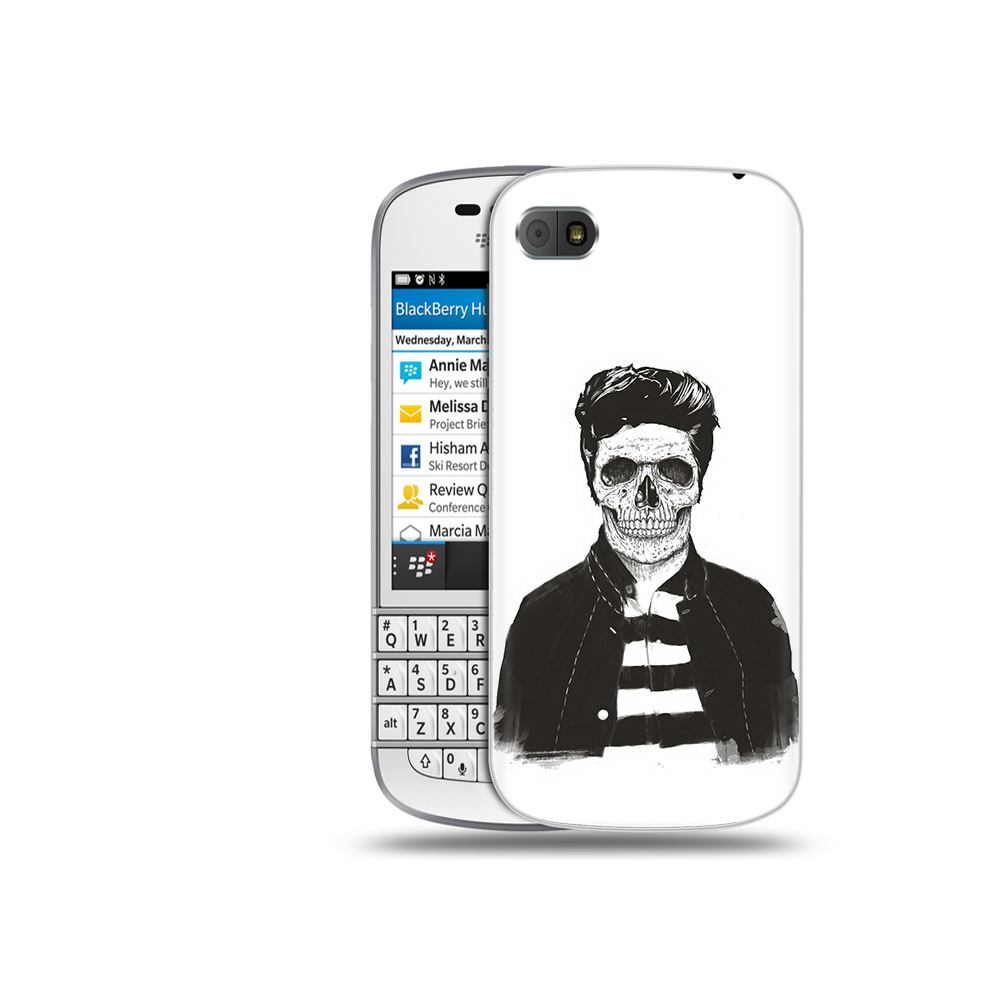 

Чехол MyPads Tocco для BlackBerry Q10 скелет, Прозрачный, Tocco