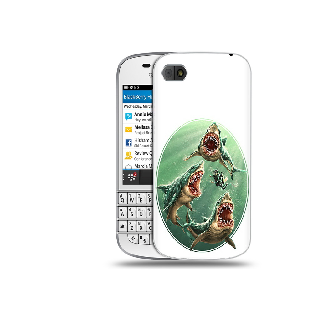 

Чехол MyPads Tocco для BlackBerry Q10 синяя бездна, Прозрачный, Tocco