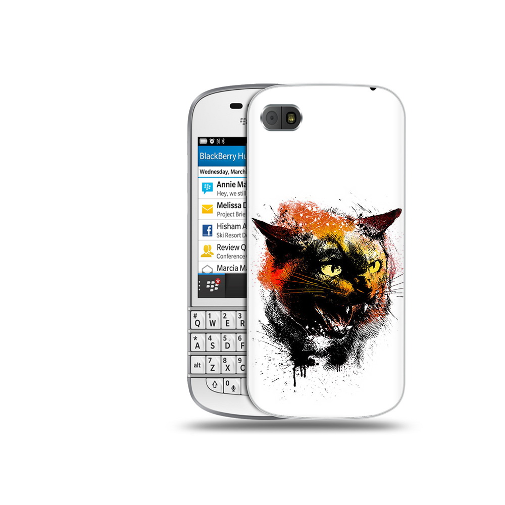 

Чехол MyPads Tocco для BlackBerry Q10 сиамский кот, Прозрачный, Tocco
