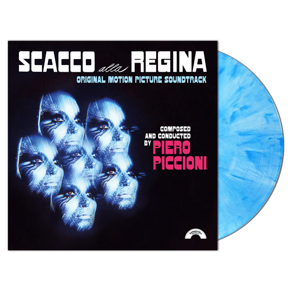 OST Scacco Alla Regina Piero Piccioni Blue Marbled, Gatefold, Limited (LP)