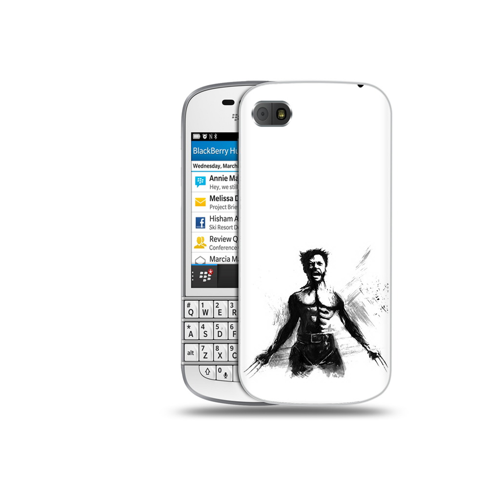 

Чехол MyPads Tocco для BlackBerry Q10 росомаха, Прозрачный, Tocco