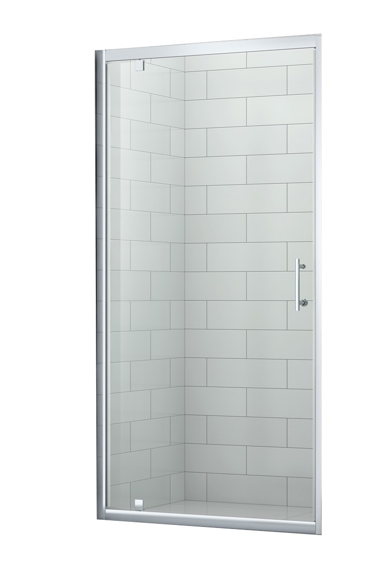 

Душевая дверь в нишу Cezares ECO-O-B-1-85-P-Cr стекло punto