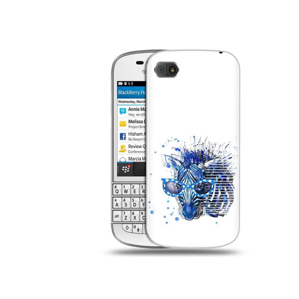 

Чехол MyPads Tocco для BlackBerry Q10 расплывчатая зебра, Прозрачный, Tocco