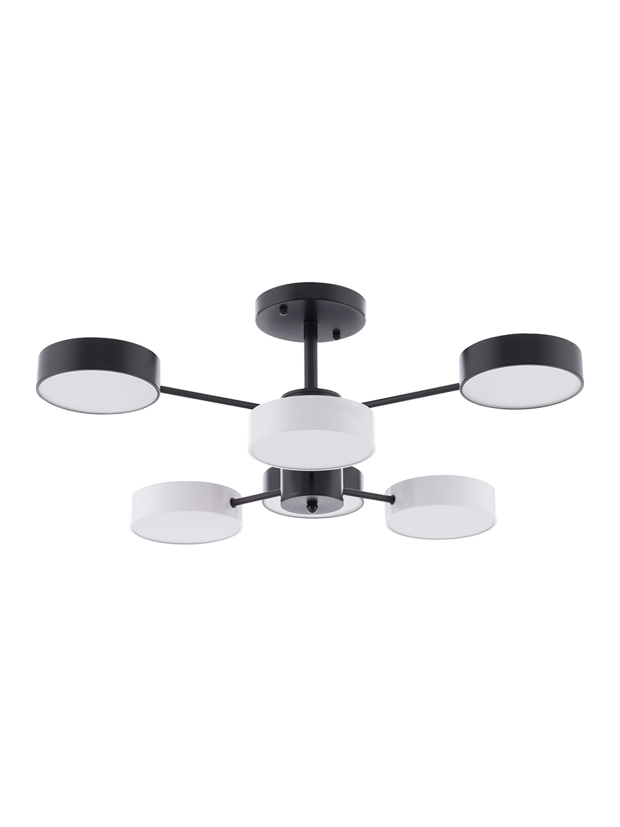 

Светильник потолочный Arte Perfetto Luce 3325.7201.6B.Bk-Wh 6хLEDх8W, 3325.7201.6B.Bk-Wh