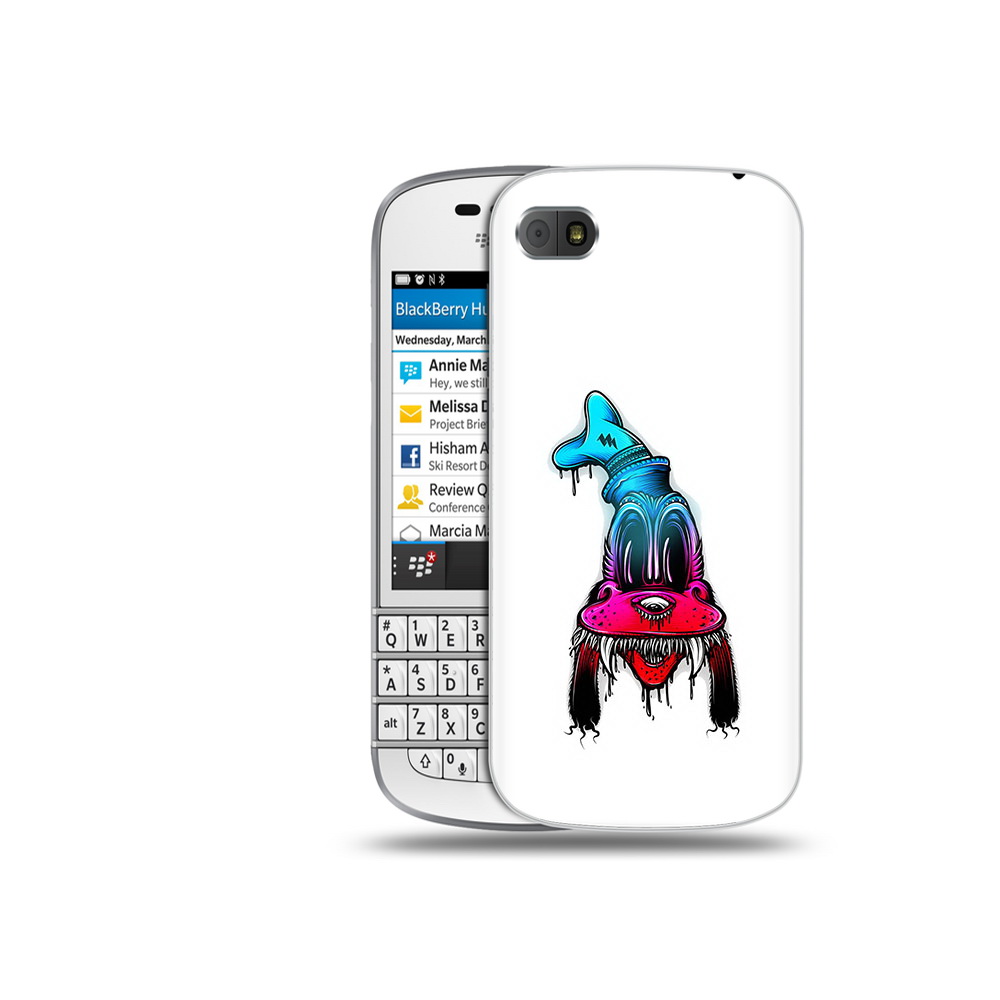 

Чехол MyPads Tocco для BlackBerry Q10 Гуффи, Прозрачный, Tocco