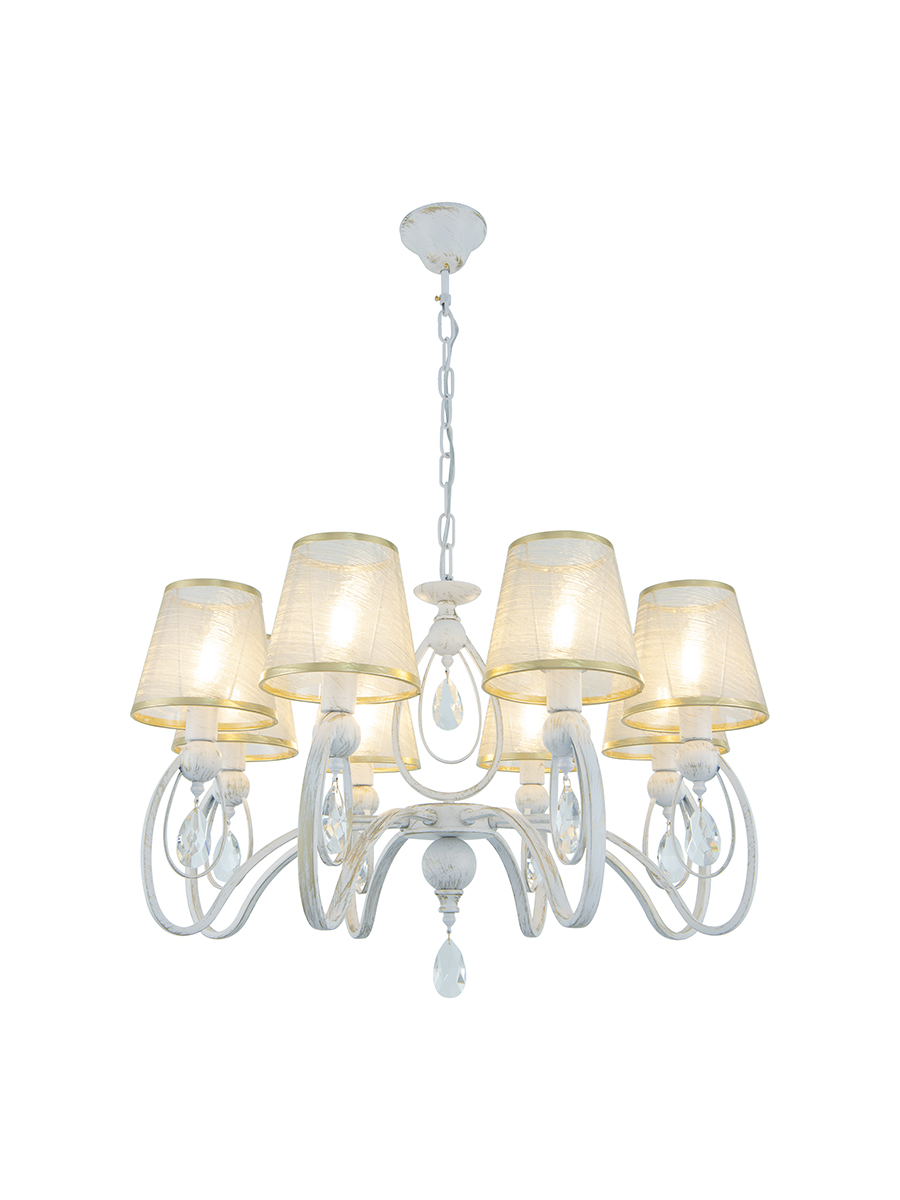 

Люстра подвесная Arte Perfetto Luce 3334.4138.8.WT.G 8хE14х40W, 3334.4138.8.WT.G