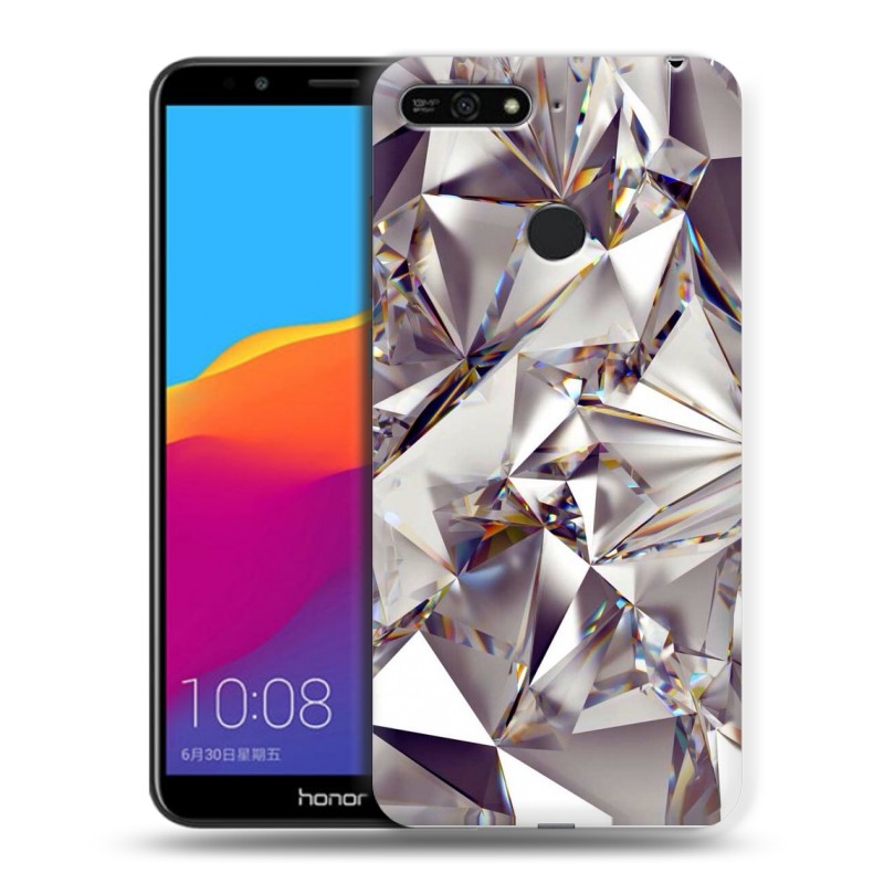 фото Пластиковый транспарентный чехол для huawei honor 7a pro/7c/y6 prime (2018) 100gadgets