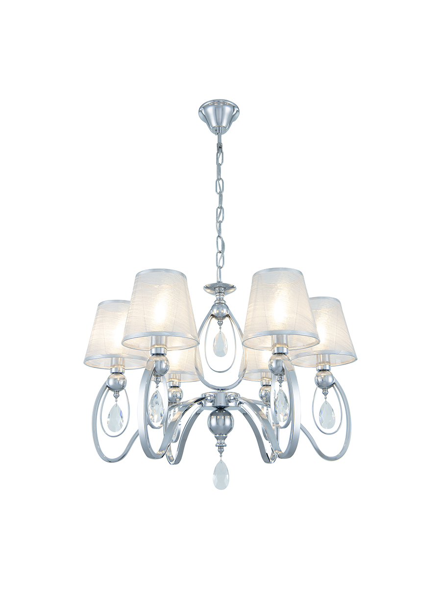 

Люстра подвесная Arte Perfetto Luce 3334.4138.6.CR 6хE14х40W, 3334.4138.6.CR