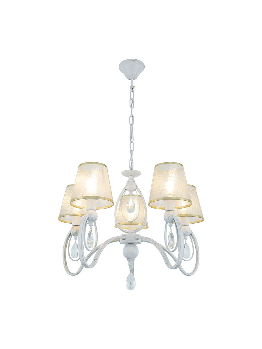 

Люстра подвесная Arte Perfetto Luce 3334.4138.5.WT.G 5хE14х40W, 3334.4138.5.WT.G