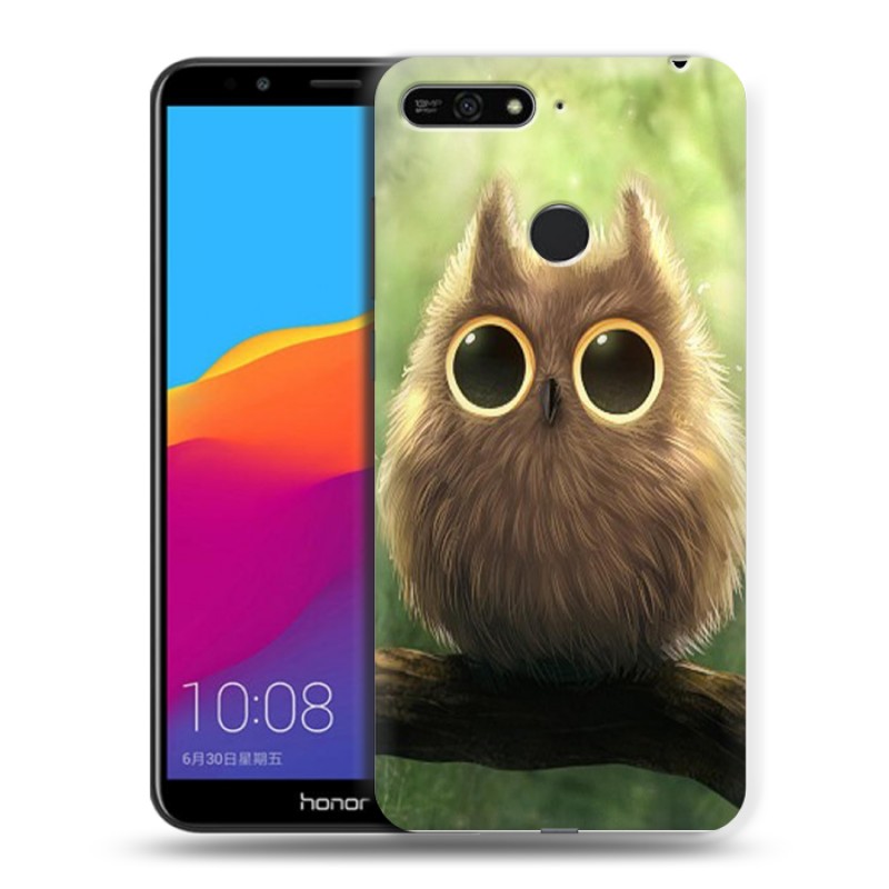 

Пластиковый транспарентный чехол для Huawei Honor 7A Pro/7C/Y6 Prime (2018), 58360