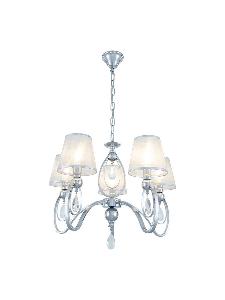 

Люстра подвесная Arte Perfetto Luce 3334.4138.5.CR 5хE14х40W, 3334.4138.5.CR