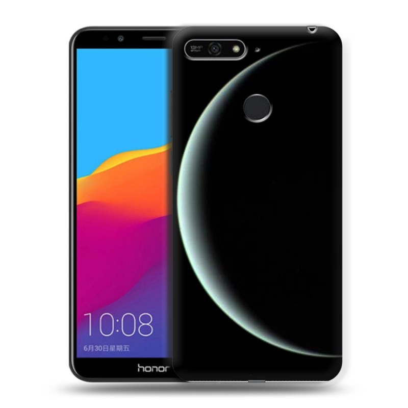 фото Пластиковый транспарентный чехол для huawei honor 7a pro/7c/y6 prime (2018) 100gadgets