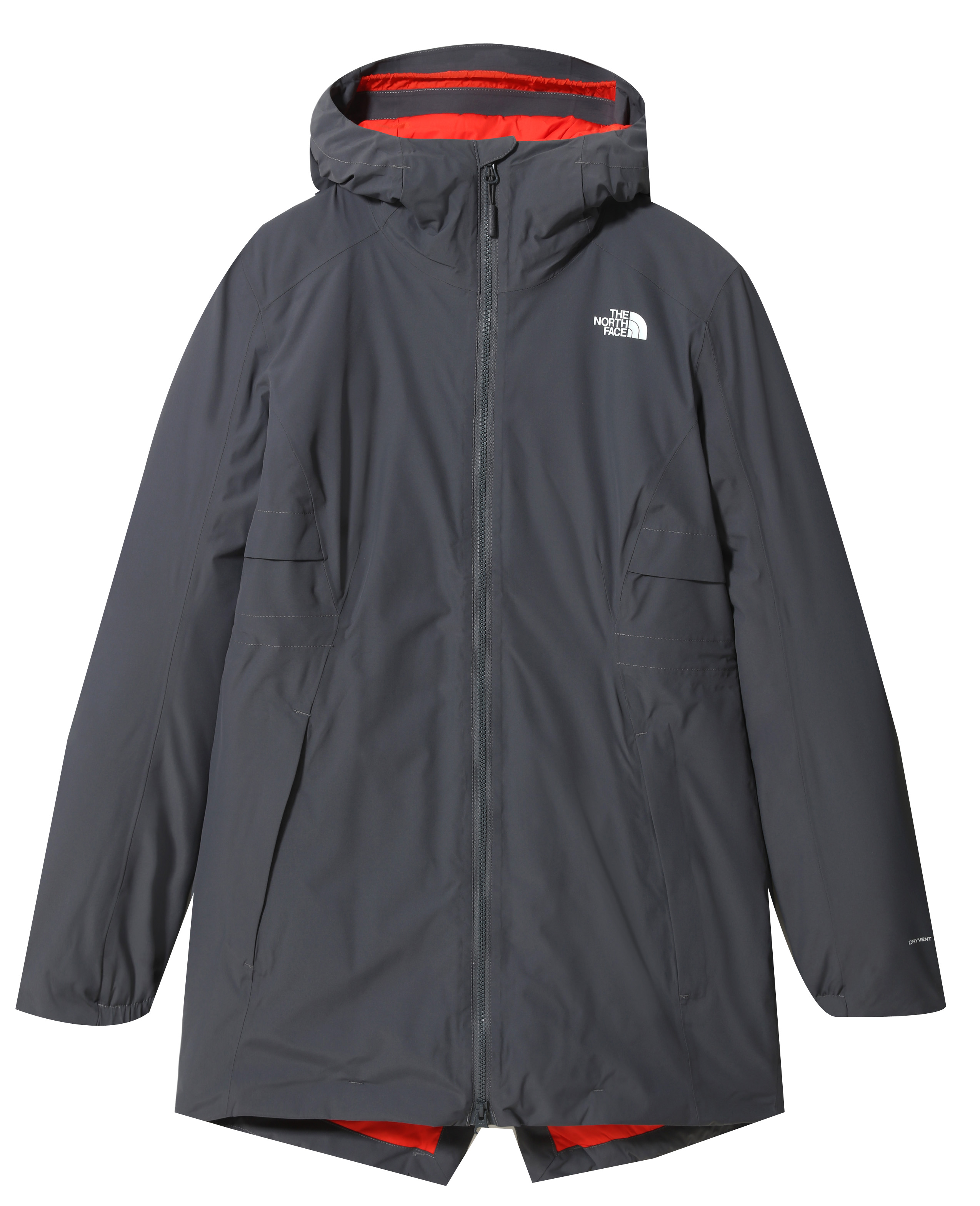 фото Парка the north face 2020-21 hikesteller insulated parka vanadis grey/flare xs