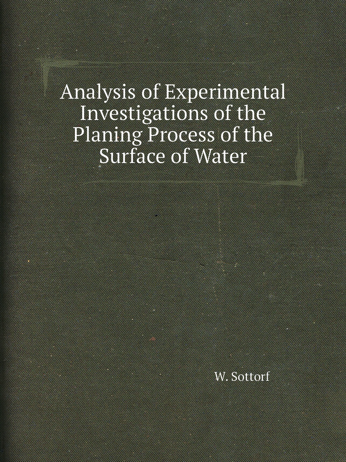 

Analysis of Experimental Investigations of the Planing Process of the Surface of Water