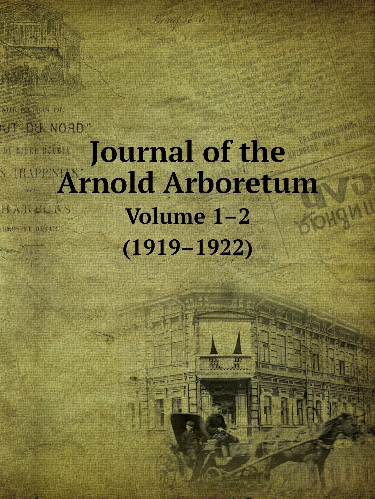 

Journal of the Arnold Arboretum