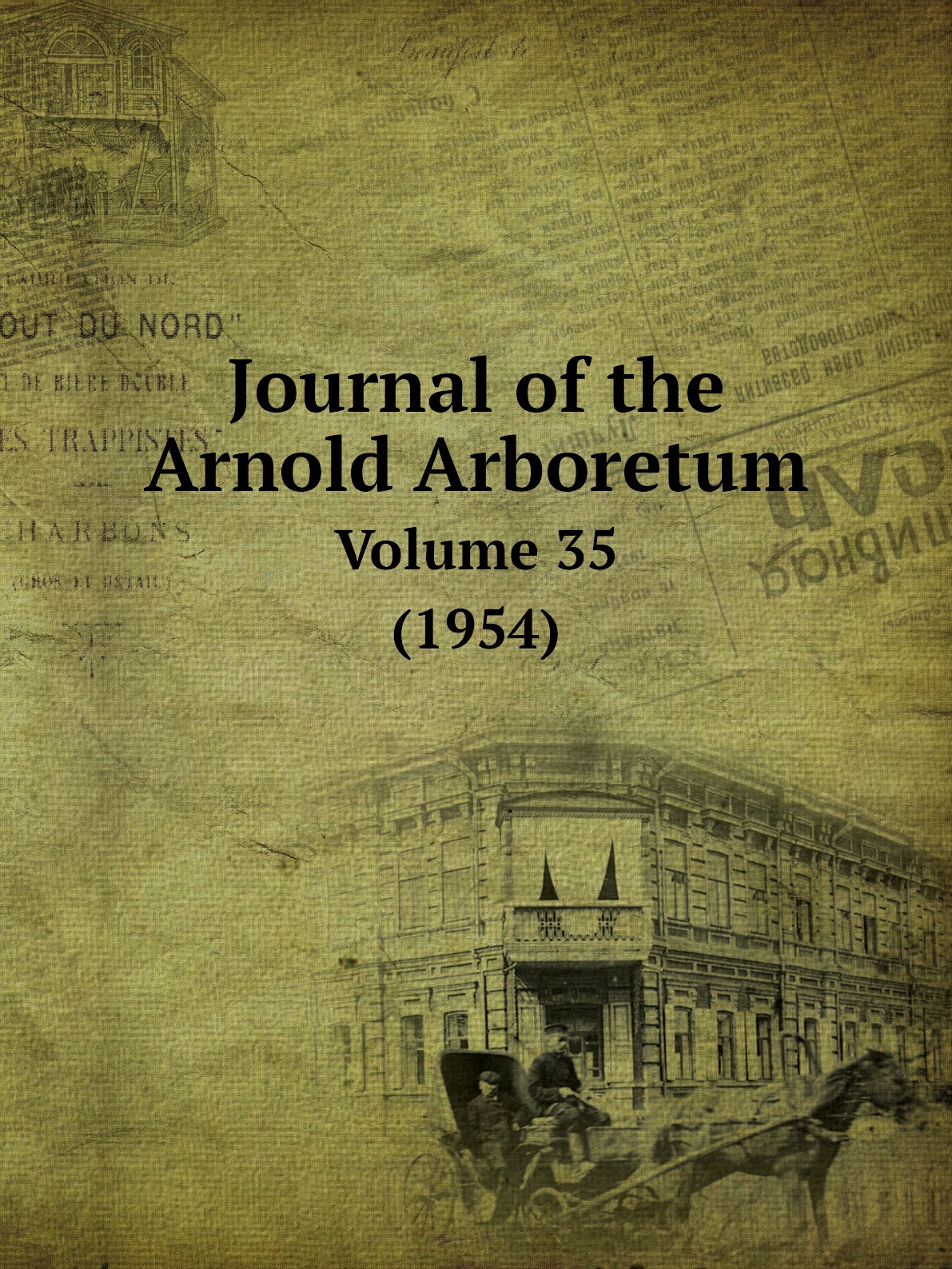 

Journal of the Arnold Arboretum