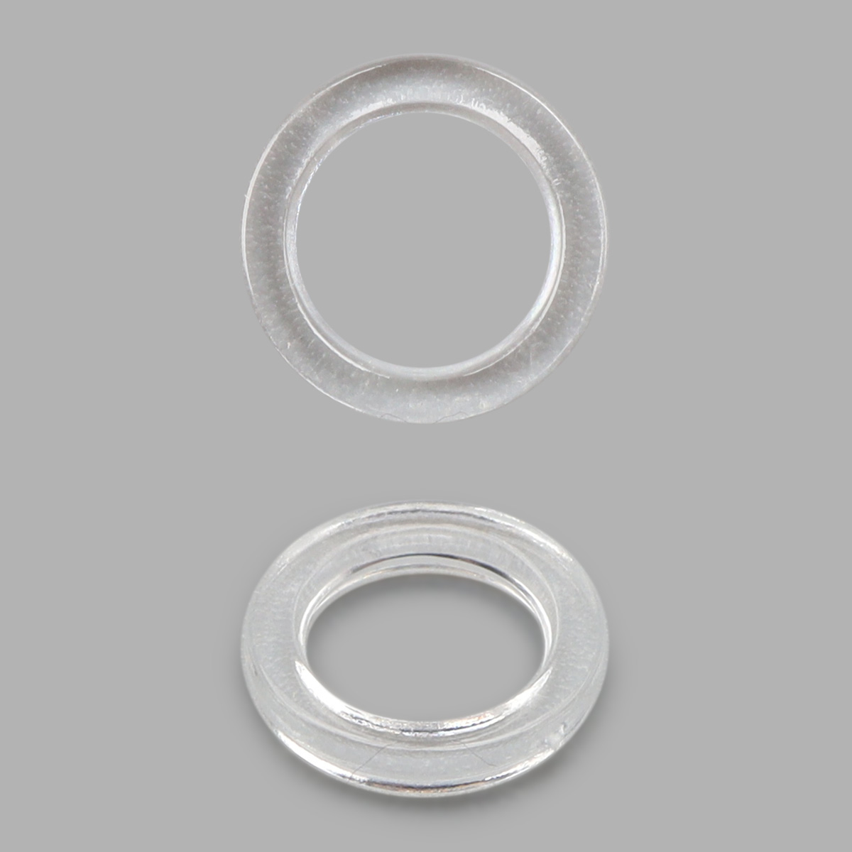 6K/6 Кольцо для бретелей 6мм пластик, прозрачный Arta-F, 50шт