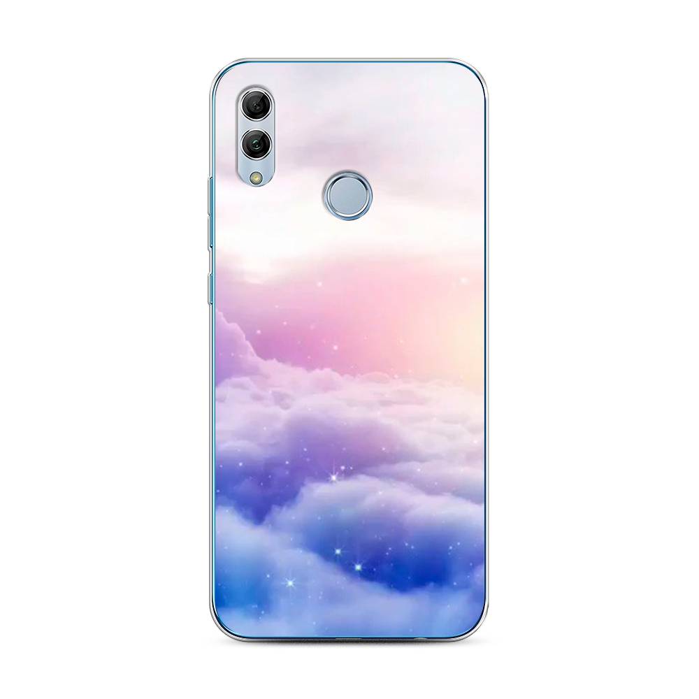 

Чехол для Honor 10 Lite/Huawei P Smart 2019 "Небеса", Голубой;белый;розовый, 67550-2