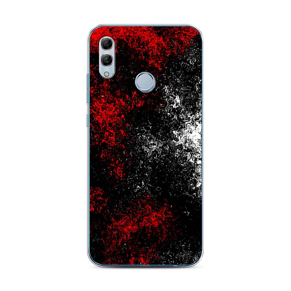 

Чехол для Honor 10 Lite/Huawei P Smart 2019 "Монотипия", Красный;черный;белый, 67550-3