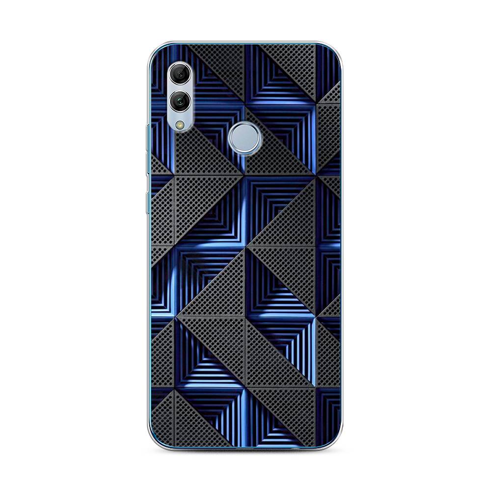 

Чехол для Honor 10 Lite/Huawei P Smart 2019 "IBM", Серый;синий, 67550-3