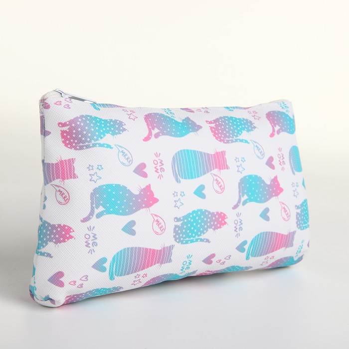 

Косметичка женская NoBrand Levinus белая/голубая, 11х1,5х18 см, Разноцветный, Levinus