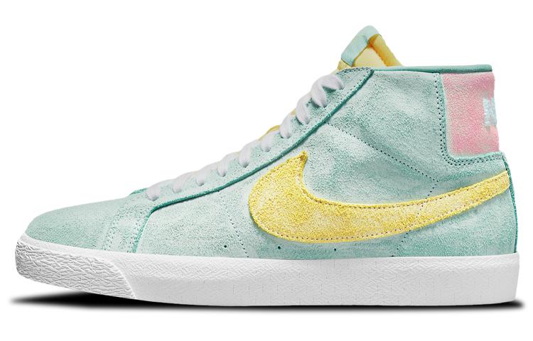 

Кеды унисекс Nike Blazer бирюзовые 45 EU, Бирюзовый, Blazer